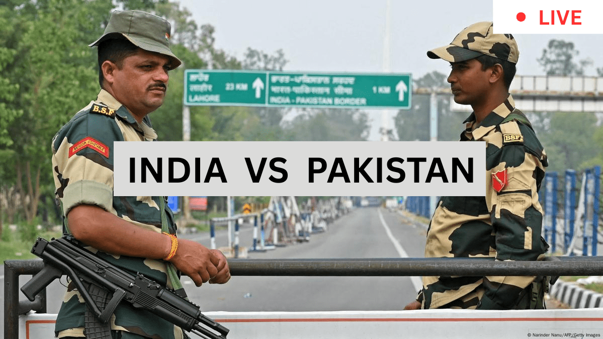 Aftermath of drone attack on air defence system in Lahore during India-Pakistan conflict